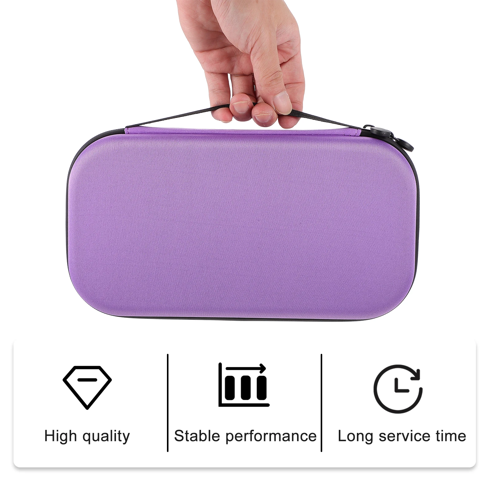 

1pc Eva Stethoscope Case Protective Organizer Pouch Portable Lightweight Bag Mesh Pocket Cover Medical Nurse Accessory