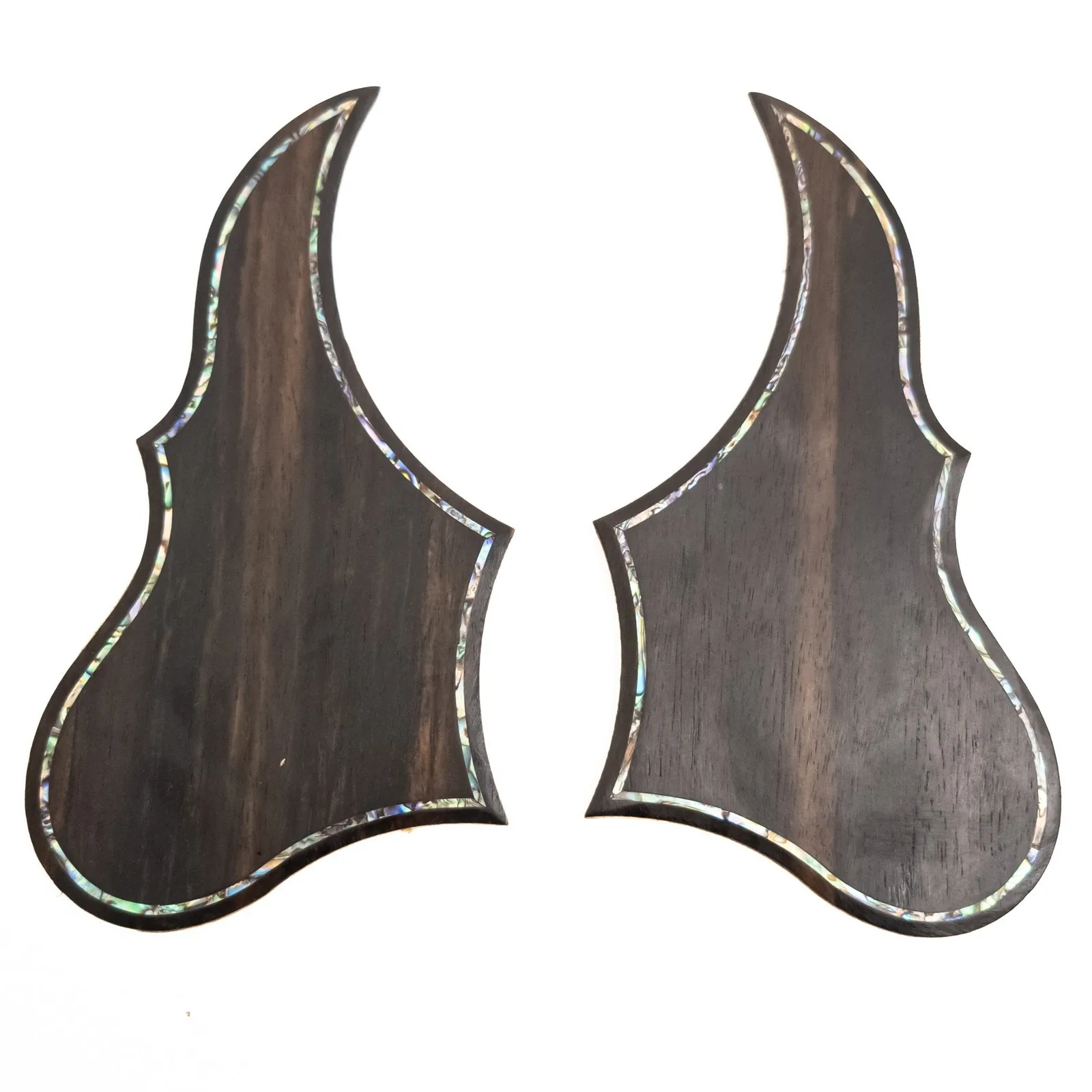 

Acoustic Guitar Pickguard Rosewood Abalone Inlay , for Most 36-40 Inch Guitar Scratch Plate Protection Plate