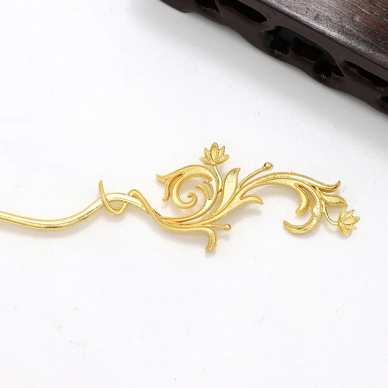 Hairpins antique style, retro court hair ornaments, hairpins, walking clouds, hairpins, Hanfu light luxury national style