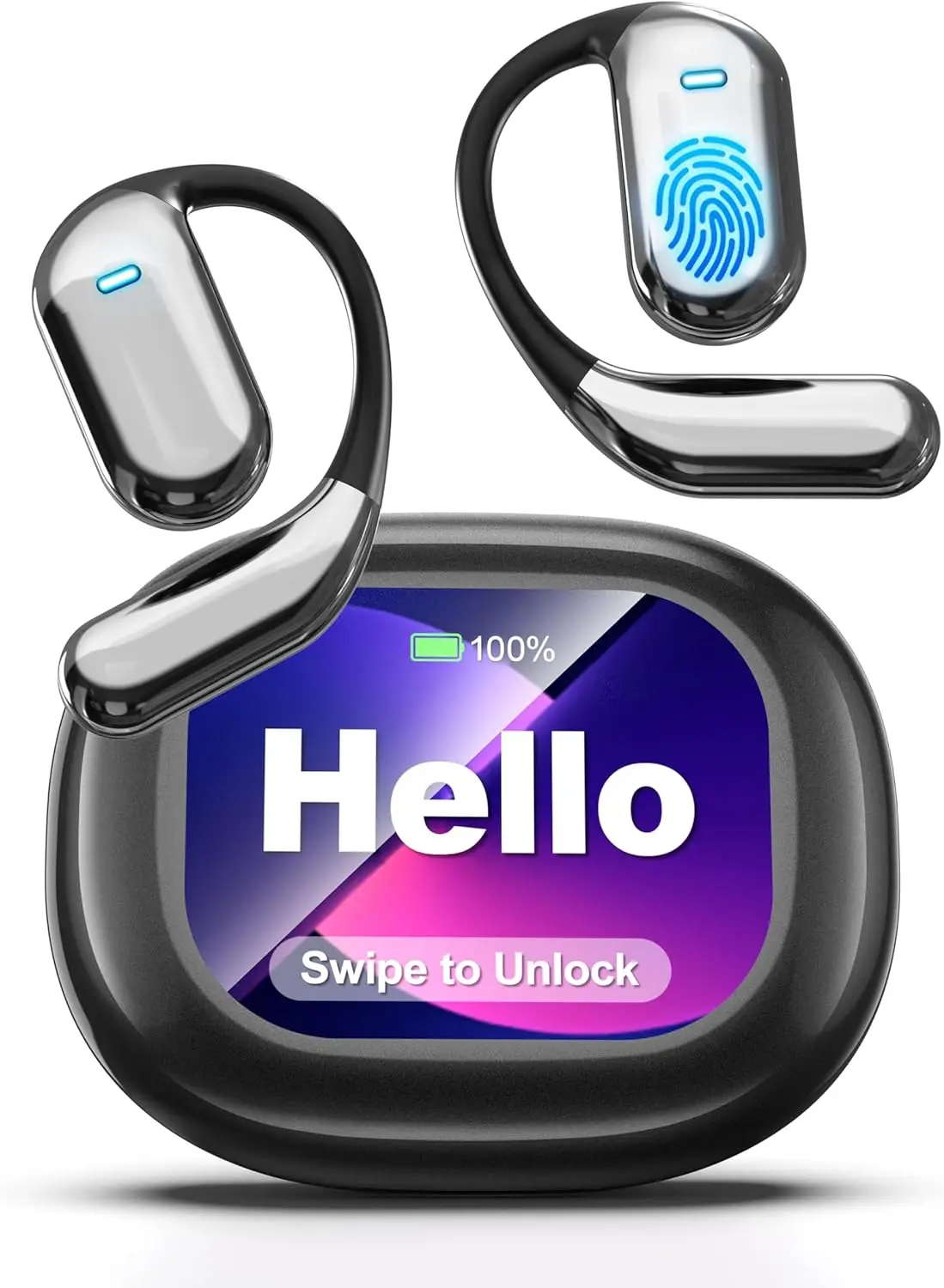 سماعات أذن للترجمة بالذكاء الاصطناعي في الوقت الحقيقي، 169 لغة و8 أوضاع غير متصلة بالإنترنت، سماعات أذن مترجم لغة وقت اللعب 60 ساعة، #1