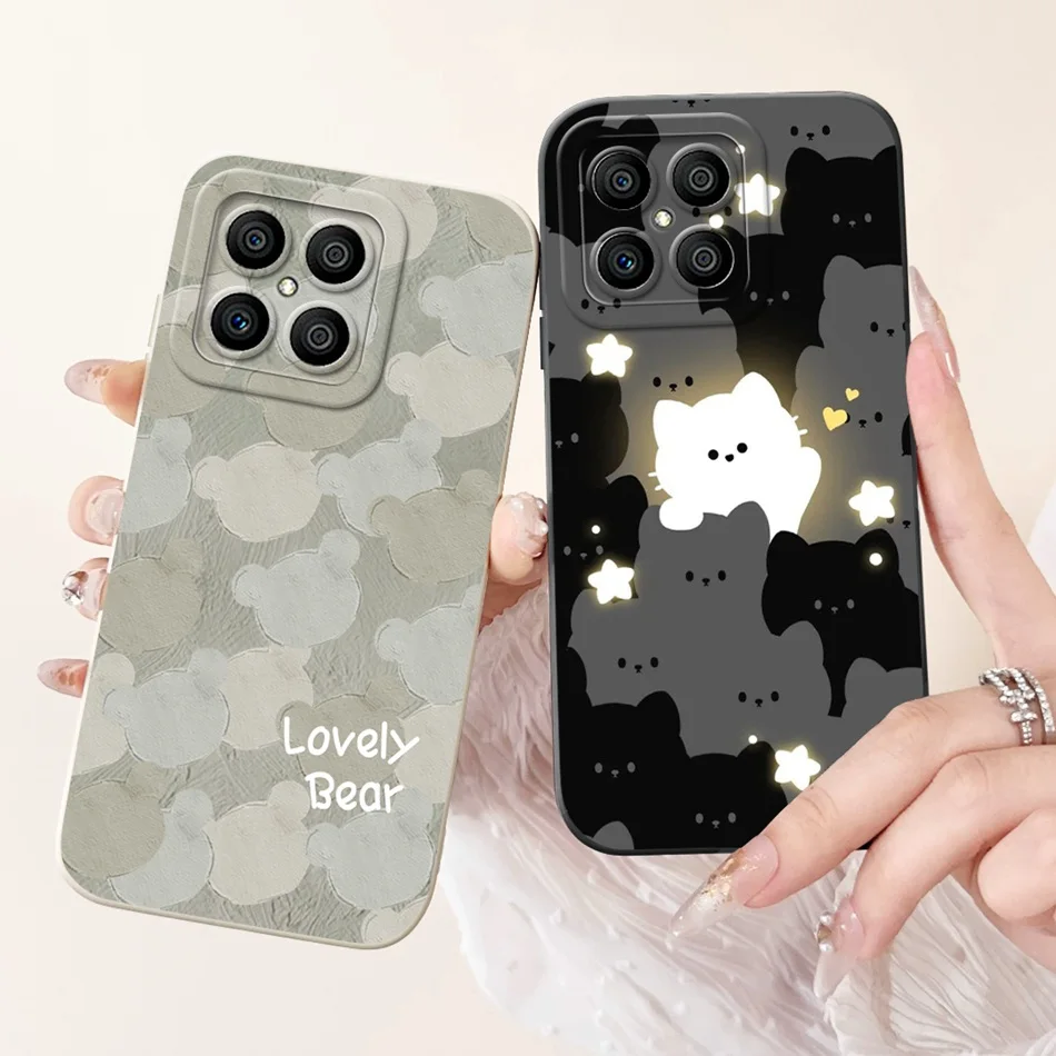 Lovely Case For Honor X8 TFY-LX1 TFY-LX2 TFY-LX3 Camera Protective Shockproof Cover For HonorX8 X 8 4G Soft Silicone Phone Cases