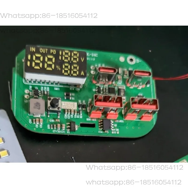 sd59d24c/sd59d24b/sw6306 two-way 100w fast charging PD3.0 motherboard digital display