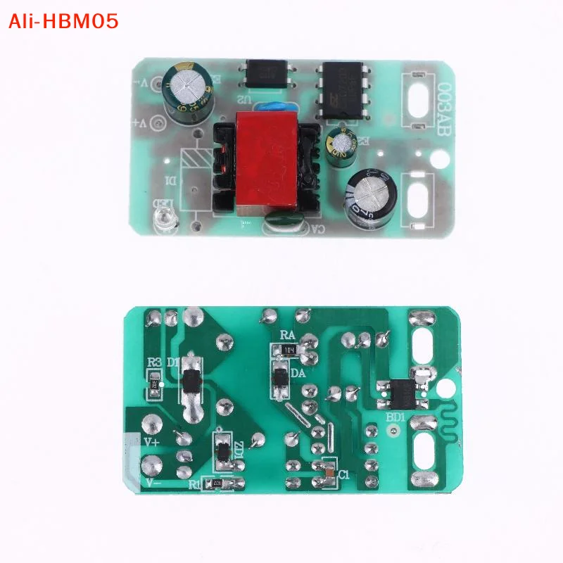 (HB05)1Pc DC Voltage Regulator Switch Circuit Bare Board Monitor LED Light 110V 220V AC-DC 12V 1A Switching Power Supply Module