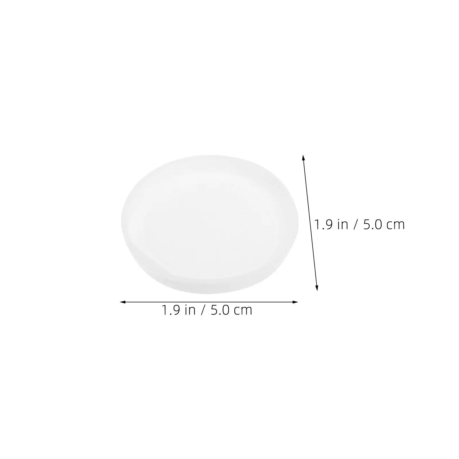 50Pcs White Plastic Mailing Tube End Caps Protective Round Caps for Paper Roll, Cardboard Shipping Tube Storage - view 4