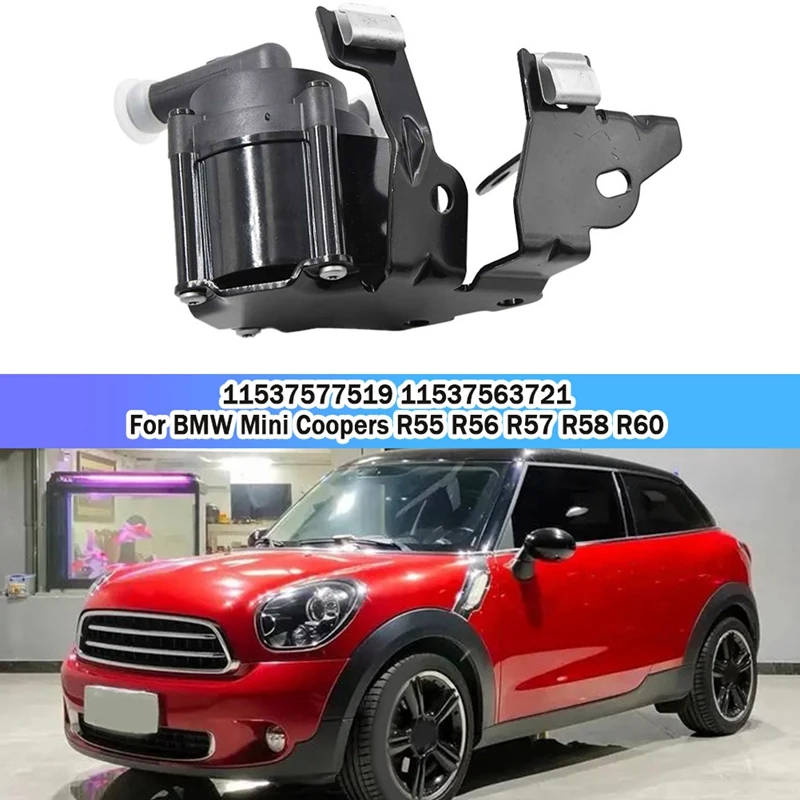 Engine Coolant Electronic Water Pump Auxiliary Water Pump For BMW Mini Coopers R55 R56 R57 R58 11537619360 11537577519 Parts