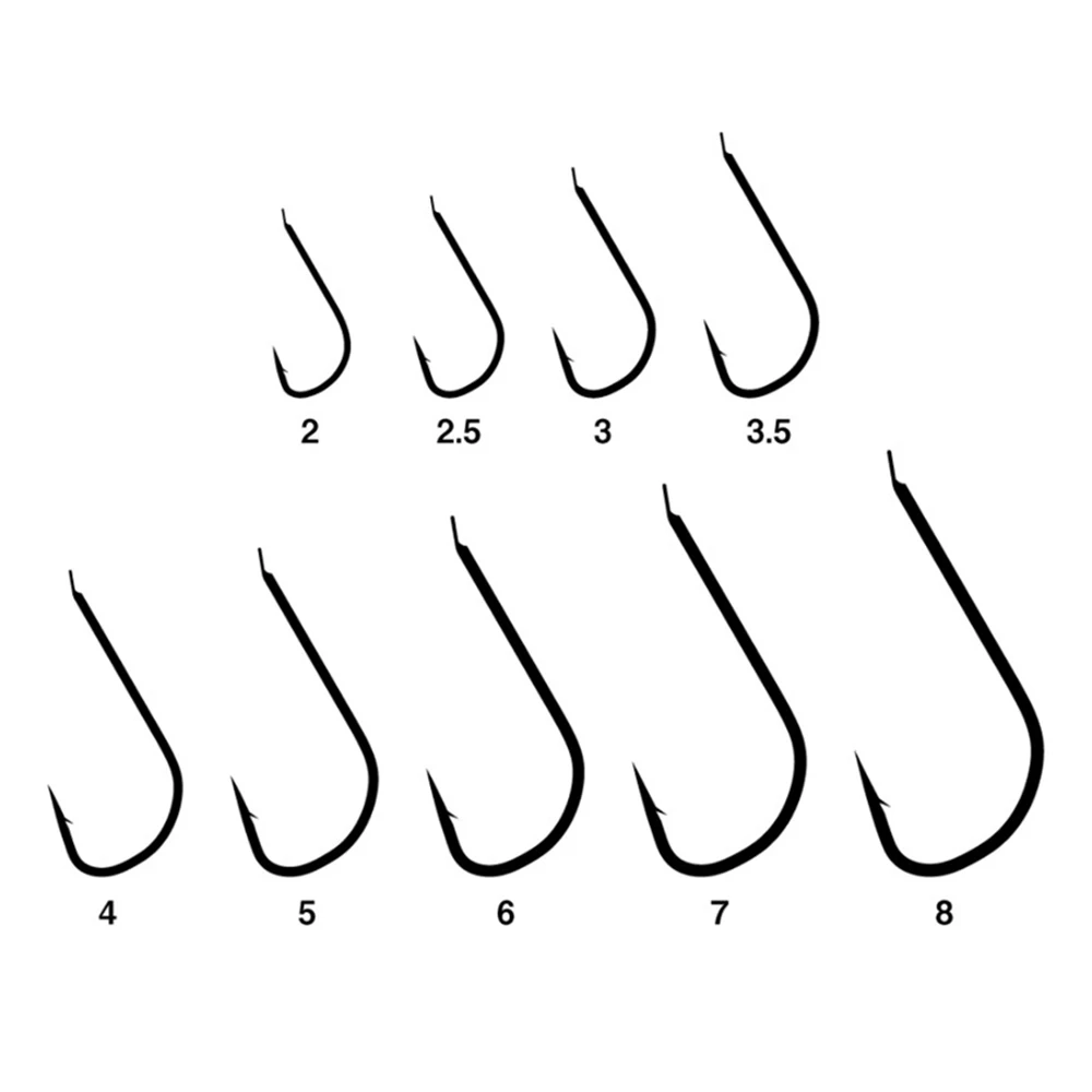 Hosoji Sode Fishing Hooks Gamakatsu High Carbon Steel Barbed Hook for Carp Crucian Fishing