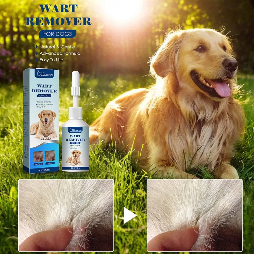 Hundewarzenentferner, Katzenhautfleckenentferner, Behandlung gegen Muttermale, schmerzlose Warzenreinigung, Hautreparatur, Haustier-Hautpflegeflüssigkeit – Detail 7