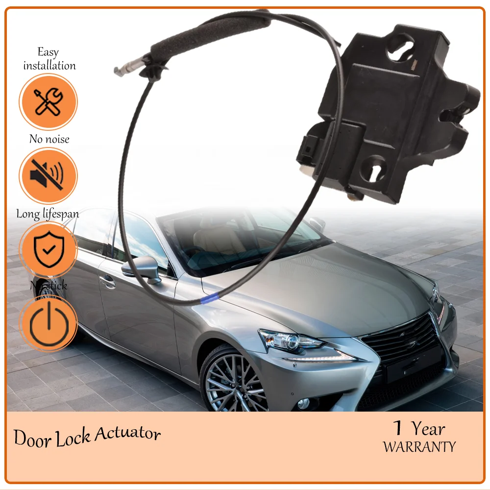 

Dust-repellent Lock Assembly, applies Toyota genuine luggage door latch,fit for 2013 IS rear tailgate oem 64600-53080,6460053080