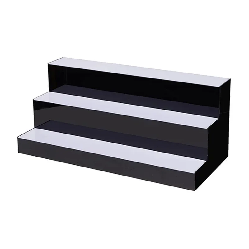 Acrylic LED luminous wine stand, wine rack, multi-layer ladder display stand