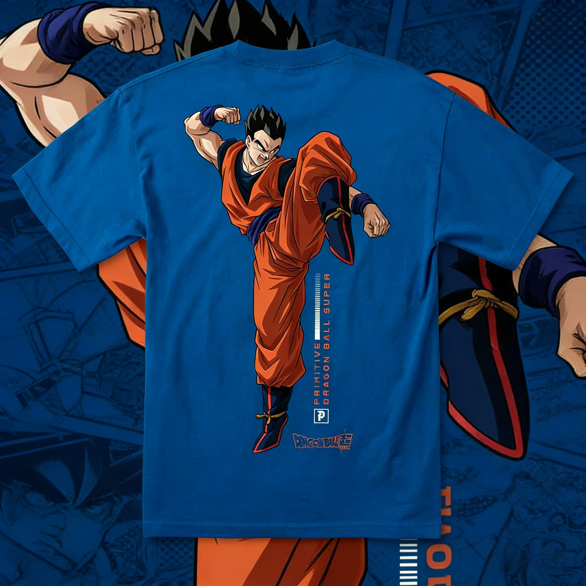 2026 Neues Sommer-T-Shirt zum 40. Jubiläum von Dragon Ball mit Son Goku, 100% Baumwolle, Anime-Print, Übergröße, Casual Streetwear, Unisex, Y2K