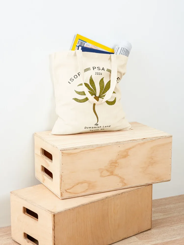 PSA-ISOP-ISEP 2024 Bull Kelp logo Tote Bag tote bag men's tote bag screen custom fabric custom bags