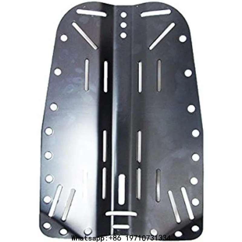 316SS Scuba Diving Backplate Tech Cave Diving BCD Holder Harsh Environments Compatible for Technical Deep and Wreck Diving