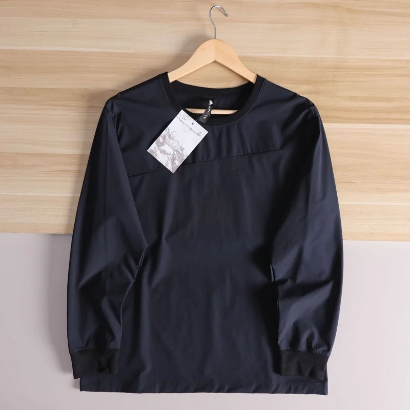 Quick Dry Laser Drill Long Sleeve T-Shirt Unisex Outdoor Mountain Series Multi-Function Scratch Resistant Wear Resistant Wate...