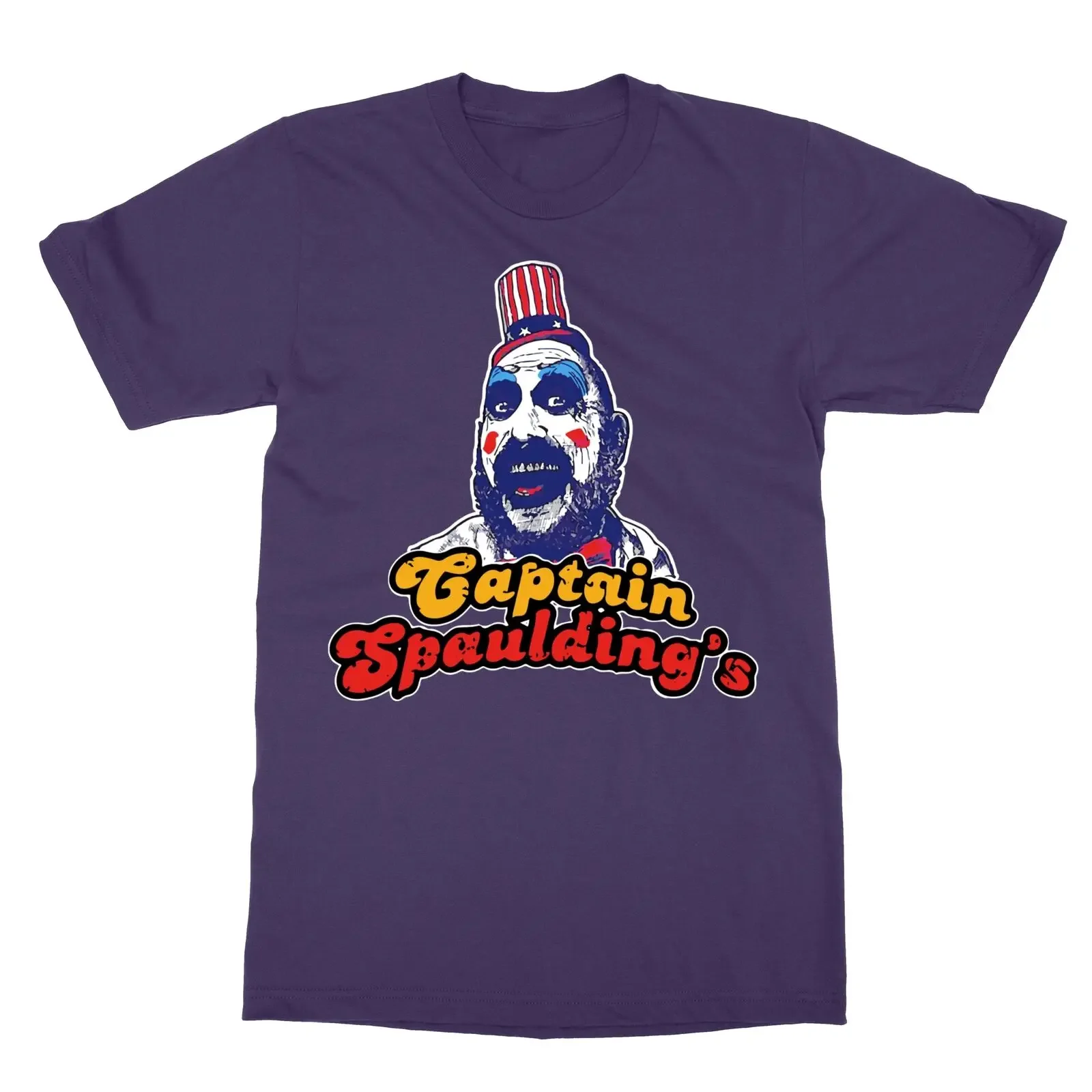 Sid Haig Captain Spaulding Iconic Killer Clowns Men''s T-Shirt