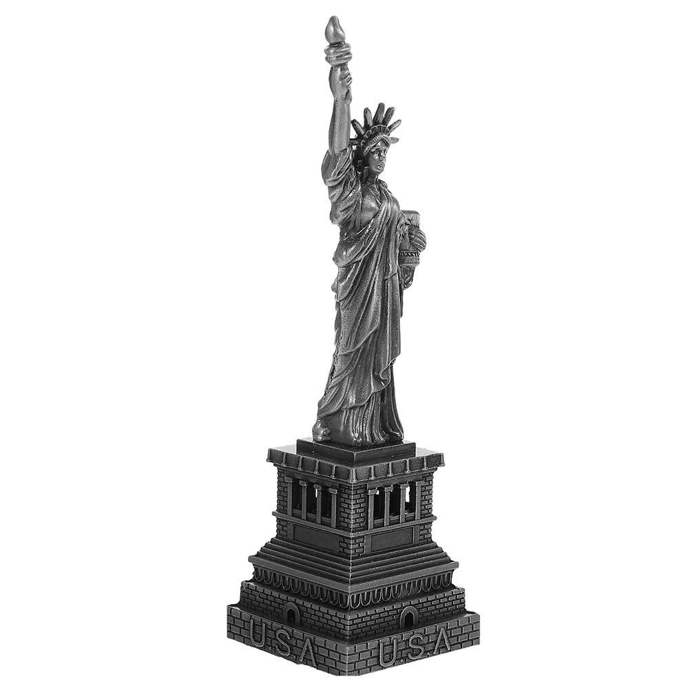 

Metal Statue of Liberty Craft Decor Desktop naments Models Office Decorations Small Size Sturdy Material Liberty