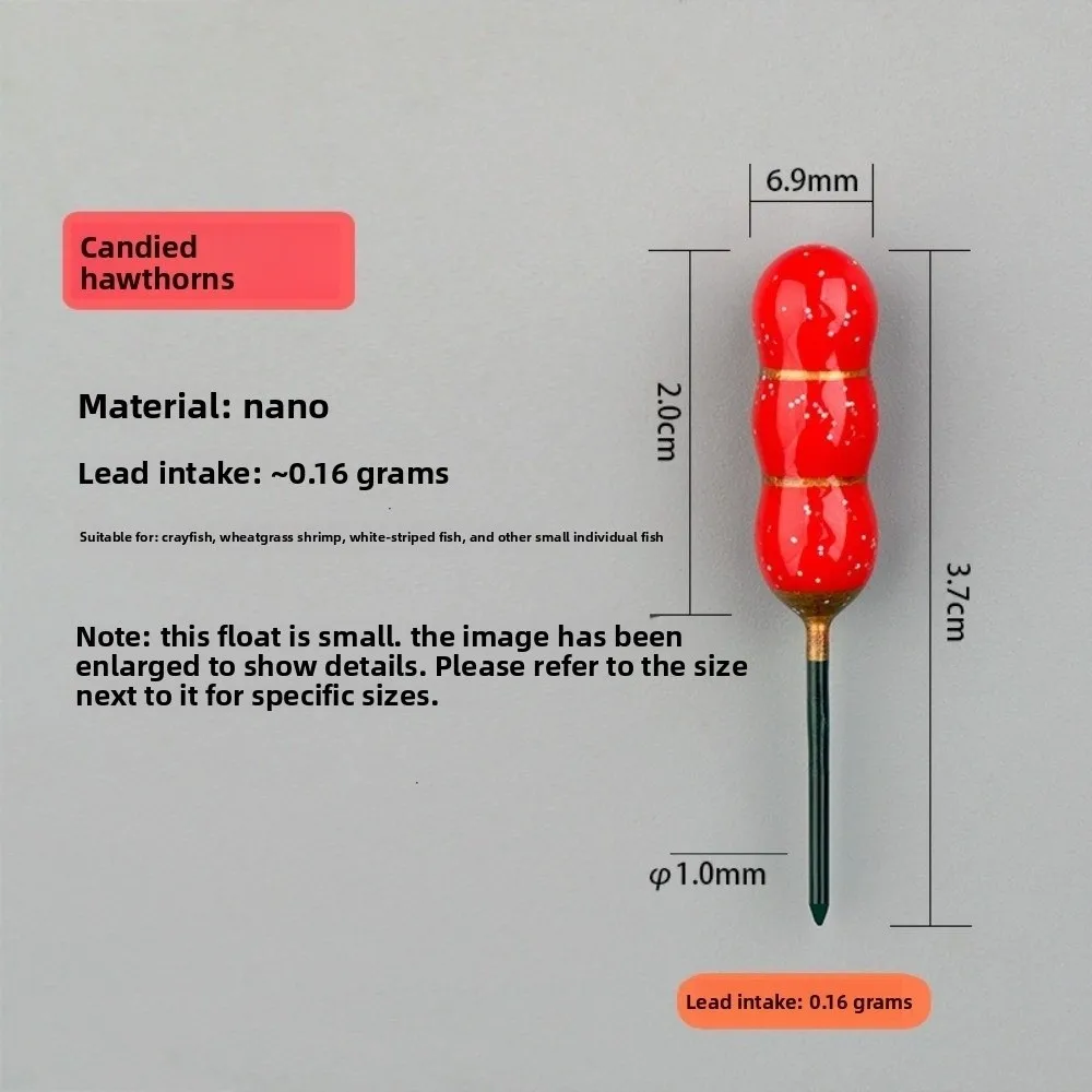 Superfine Workmanship Mini Fishing Floats Mini Size Dual-purpose Design Fishing Floats Dual-purpose Floaters Sea Fishing