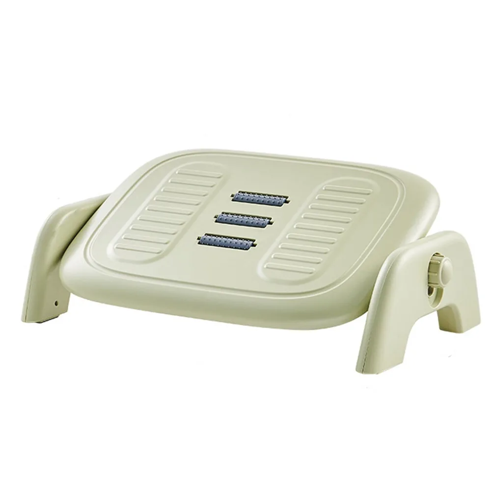 

Comfortable Ergonomic Massage Footstool Durable Detachable Under Desk Footrest Feet Support Massage Rollers Foot Rest Stool Home