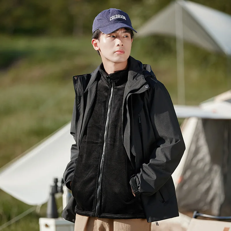 

Men's Ski Jackets Waterproof and Windproof Fleece Jackets Tactical Jackets Winter Coats Parkas and Hooded Raincoats