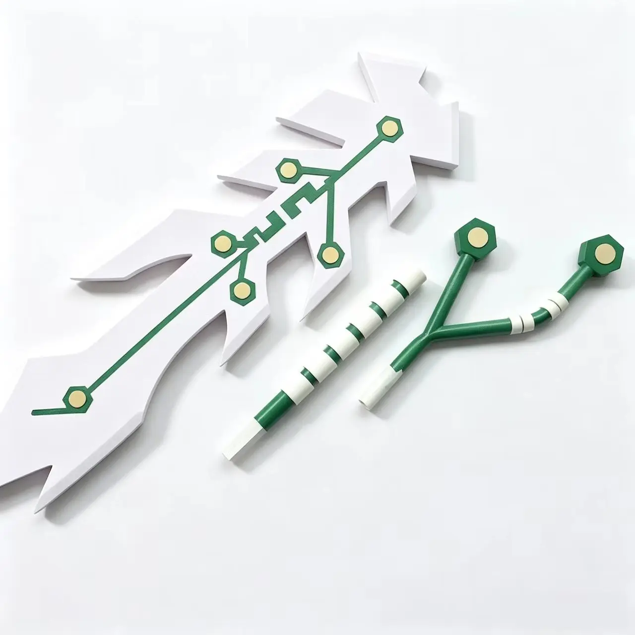 Montzuma Quetzal Great Sword Prop Anime AOTU World Cosplay Prop for Halloween Christmas Fancy Party