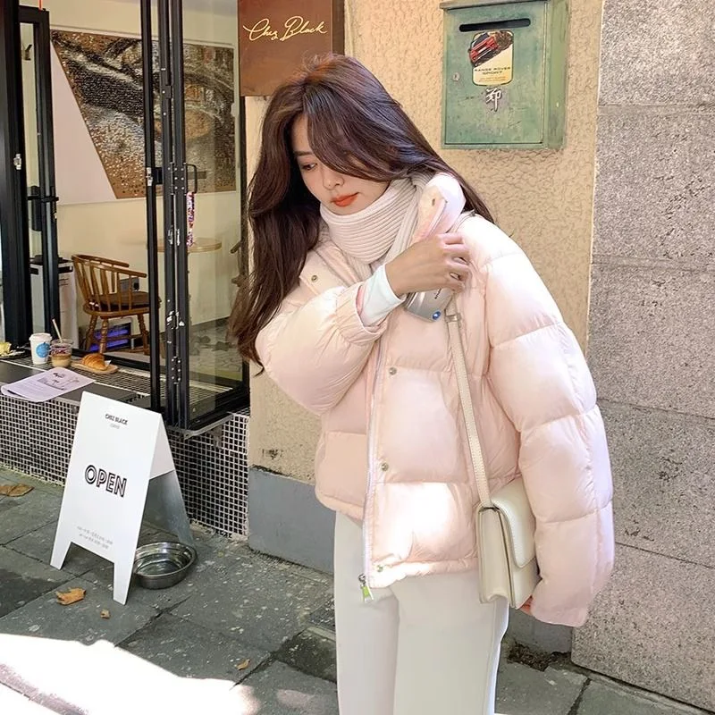 

Small Fragrant Wind Light Down JacketWomen Clothing Winter 2026new Loose Short Small Bread Jacket Fashionable Cotton-padded Coat
