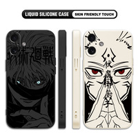 Anime Jujutsu Kaisen Phone Case For Xiaomi Redmi 14C K60 13C 12 10 A1 A2 10C 12C K40 9 9T 9A 8 K30 4G 5G Back Cover