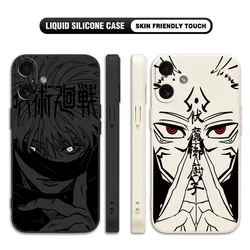 Anime Jujutsu Kaisen Phone Case For Xiaomi Redmi 14C K60 13C 12 10 A1 A2 10C 12C K40 9 9T 9A 8 K30 4G 5G Back Cover