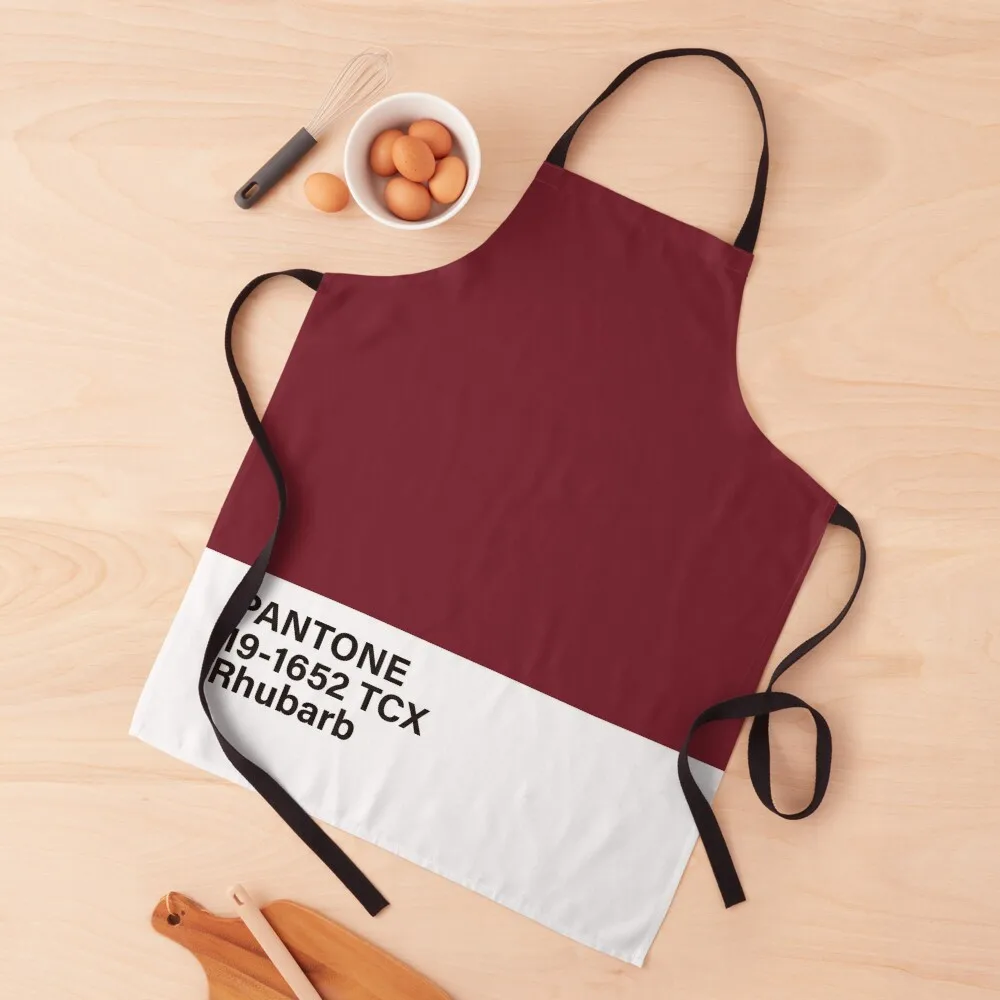 

pantone 19-1652 TCX Rhubarb Apron Household Items Useful Womens Dresses