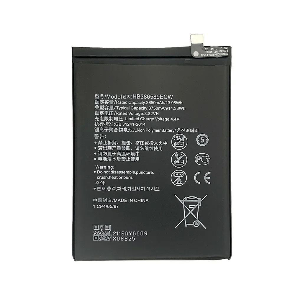 Phone Battery HB386589ECW For Huawei P10 Plus Honor View 10 Nova 3 3A 4 Honor Play 20 Mate 20 Lite 8A 8X L29 LX1 AL00 L21 +Tools