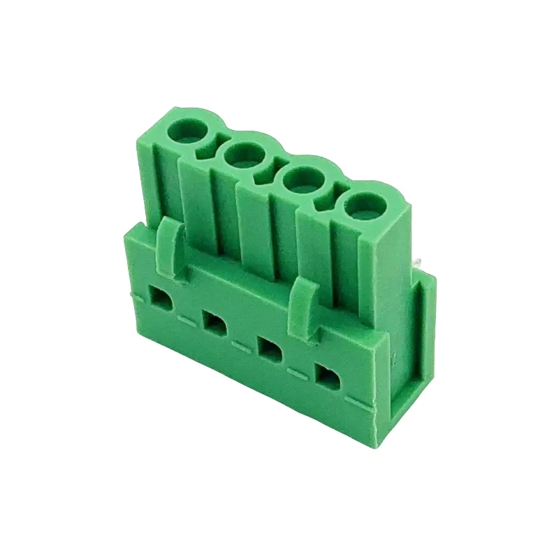 100PIN Green Board to Board Connector 2EDGA Bent Foot 5.08mm right Pin Double Row Foot Welding PCB Terminal Block Hole Block