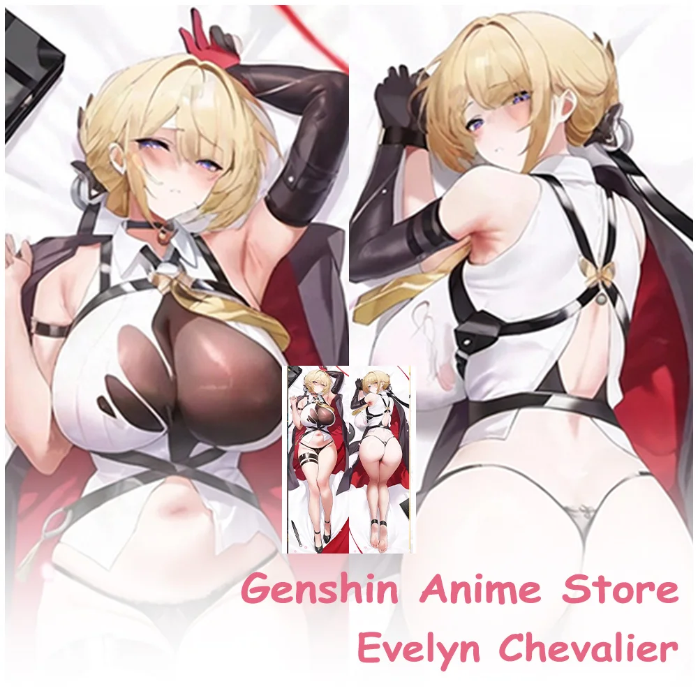 

Dakimakura Evelyn Chevalier Anime Sexy Pillowcase Cosplay Props Polyester Cartoon Double-Sided Printed Otaku Pillow Covers
