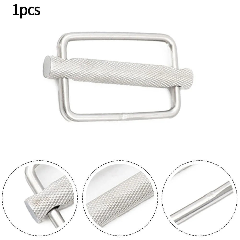 New Practical Quality Diving Ring Buckle Silver Slide Keeper Webbing Belt 51*40mm Accessories Diving Weight Belt