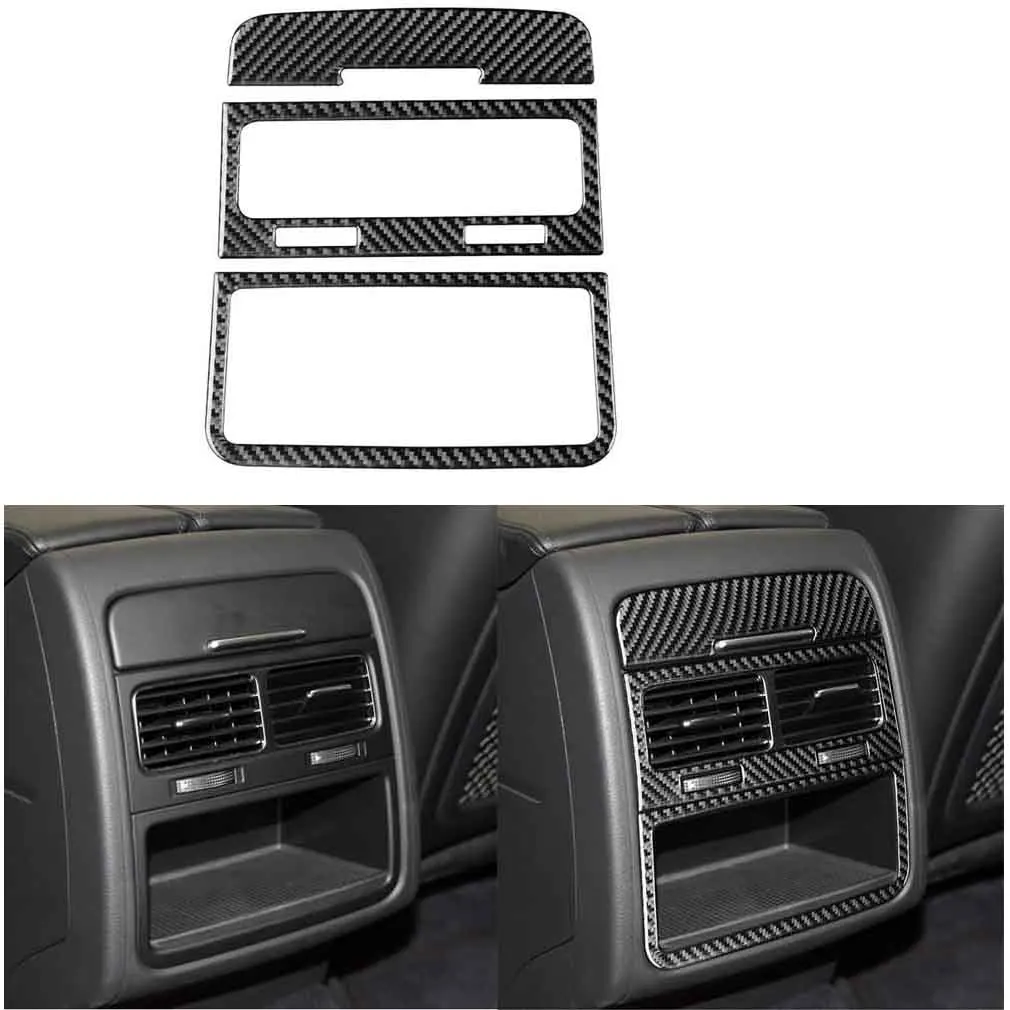 

Для VW Touareg консоль из углеродного волокна, накладка на заднее вентиляционное отверстие 2011-2018