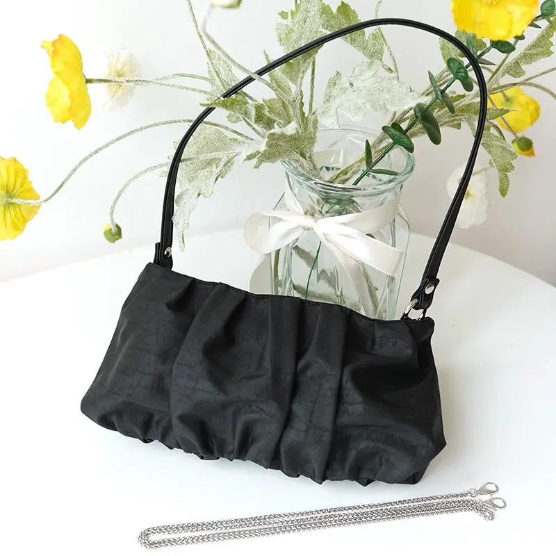 New Xiangyun Yarn Bag Crack Cloud Bag Women's Handbag Crossbody Bag Versatile Recommend