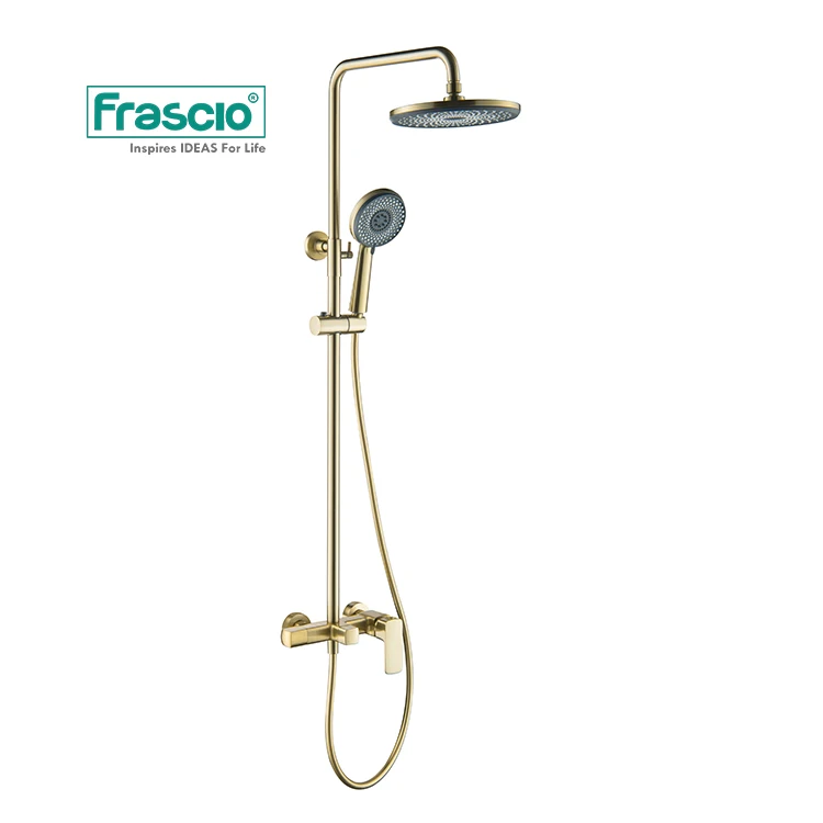 

Frascio Popular Shower Sets and Faucets Bath Shower Mixer Brass Shower Faucet Set Rain Bathroom