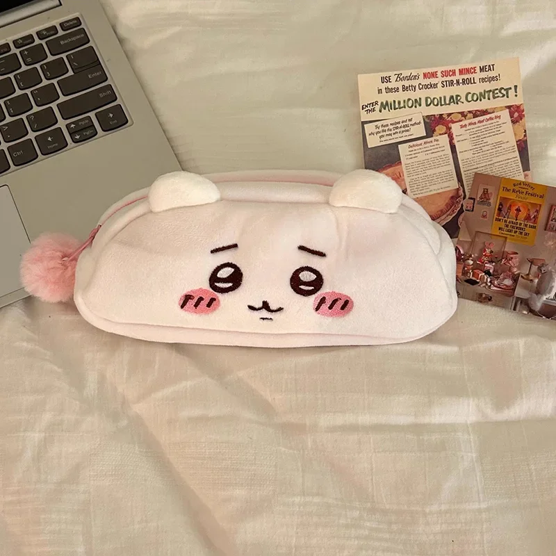 Niedlicher Cartoon-Bleistiftetui Kawaii Usagi Schreibwarenbeutel Neujahrsgeschenk Schul- und Bürobedarf Kawaii Organizer – Detail 4