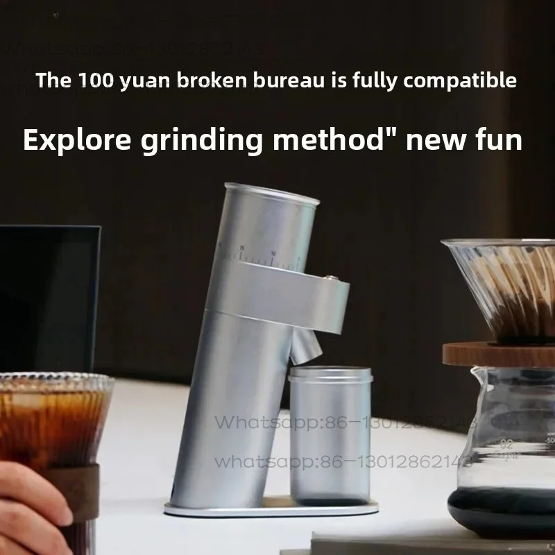 Bean Grinder High-precision Coffee Grinder, Electric Household Italian Flour