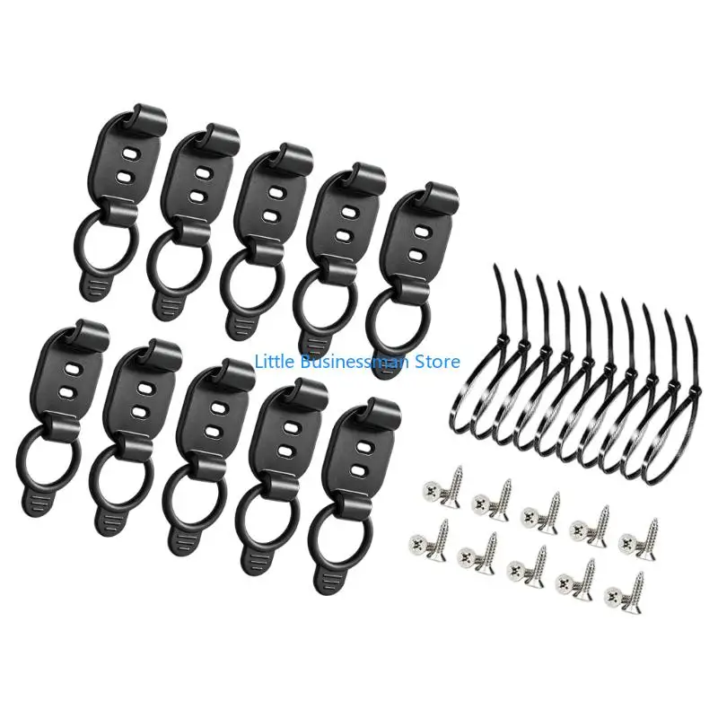 Kabelführungshalter mit selbstklebender Rückseite für Home-Office-Kabel M76A – Detail 8