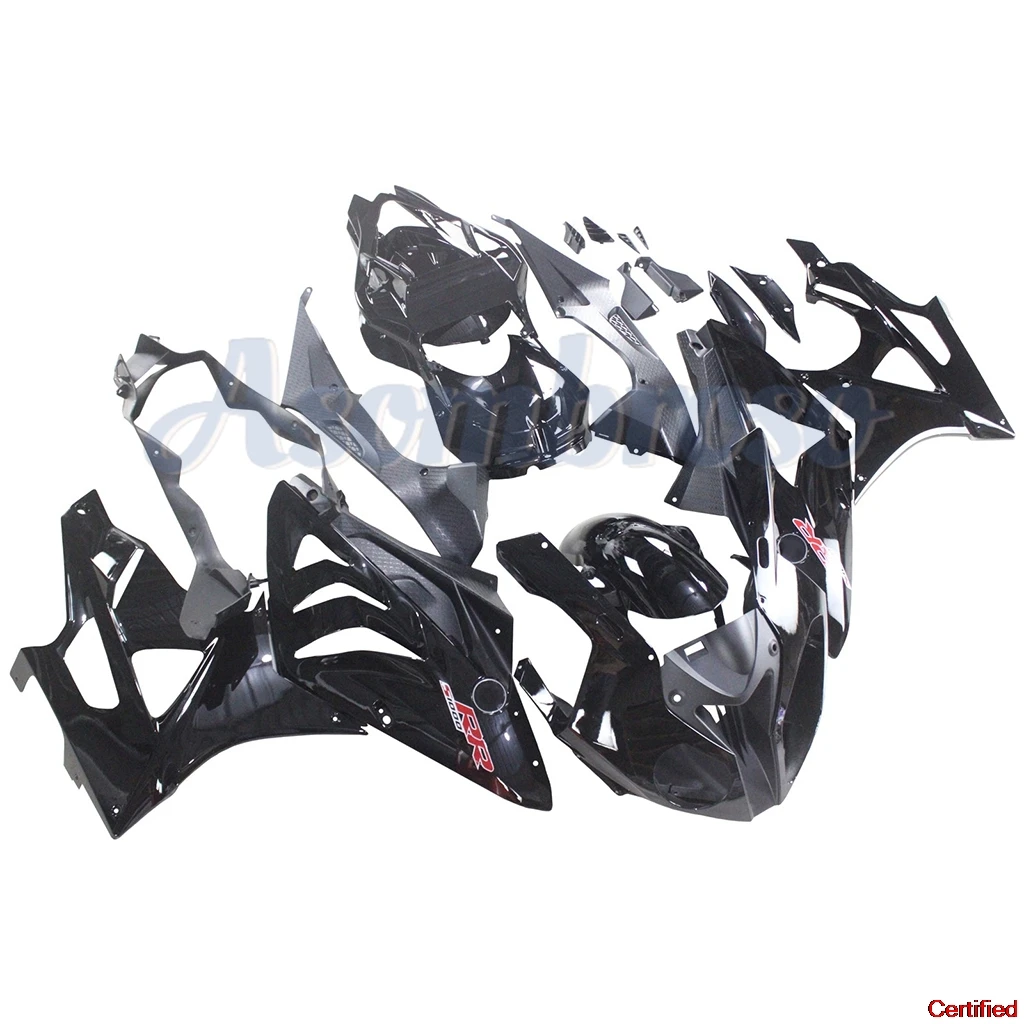 Custom Fairing kit for BMW S1000RR 2009 2010 2011 2012 2013 2014 S1000 09 10 11 12 13 14 Gloss Black Bodywork Shell Cover
