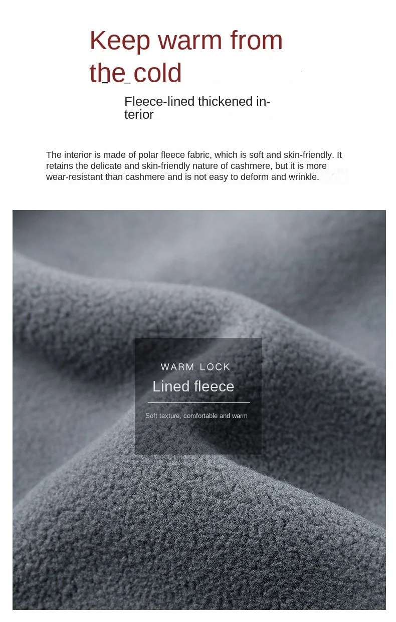 Herbst mode plus Größe männlich warme Weste Fleece Weste Herren Lamm Kaschmir warm ärmellosen Mantel Männer Marke Kleidung Winter weste – Detail 6