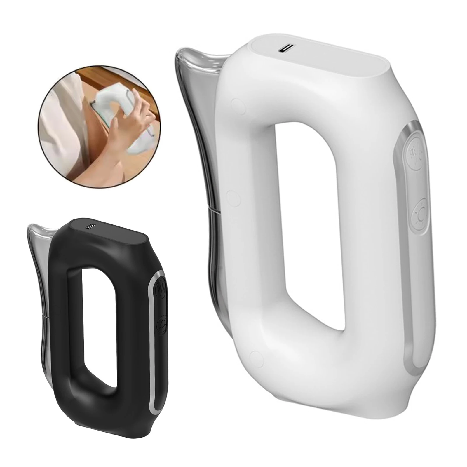 

Электрический массажер для фасции тела, вибрационный стимулятор с подогревом, Joboa, массажер для тела, лица, подбородка, руки, бедра, живот, шея, плеч, массаж