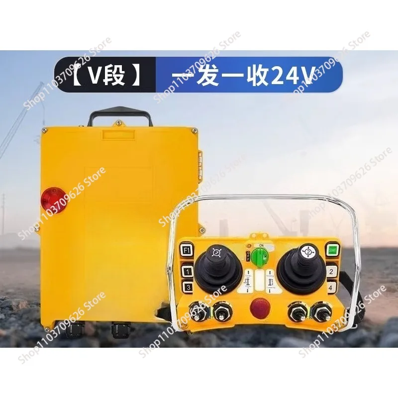 For F24-60 Industrial Wireless Remote Controller Emergency Stop Button Tower Crane Wireless Remote Control