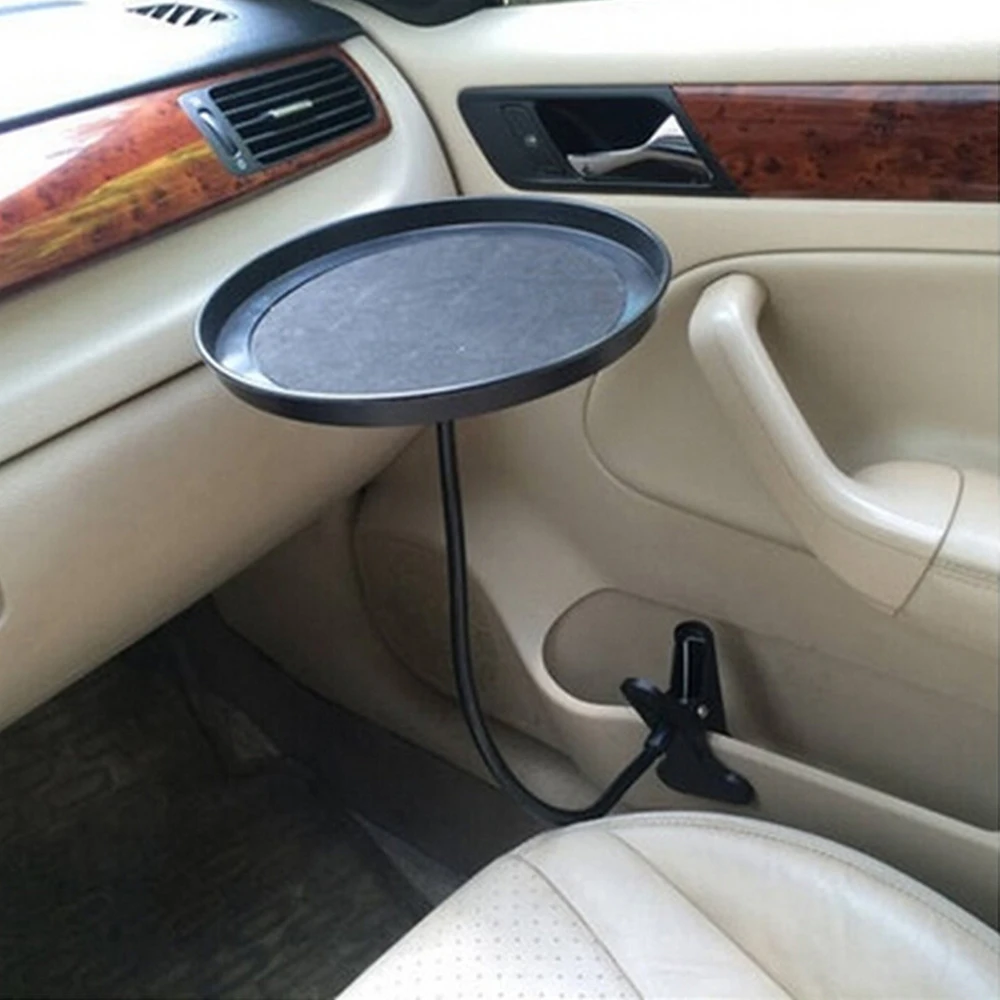 Multifunctional Car Holder Car Dinner Plate Tray Food Shelf Tray Storage Rack Car Interior Accessories