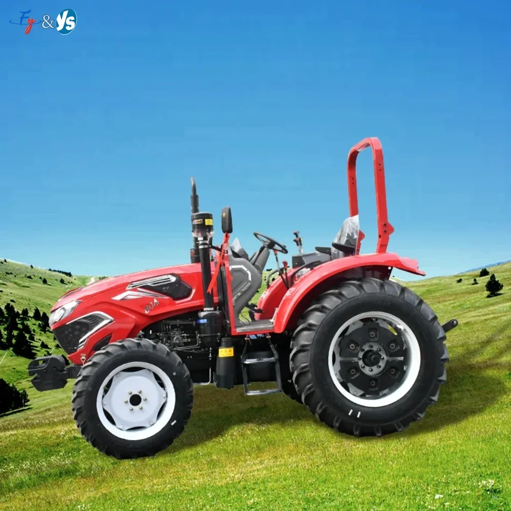 Multifunctional  Farm Tractors  Mini 4x4 Diesel Wheel Tractor 80hp-120hp Rated Power 20hp-200hp Pump Cheap Farm Engine Gearbox