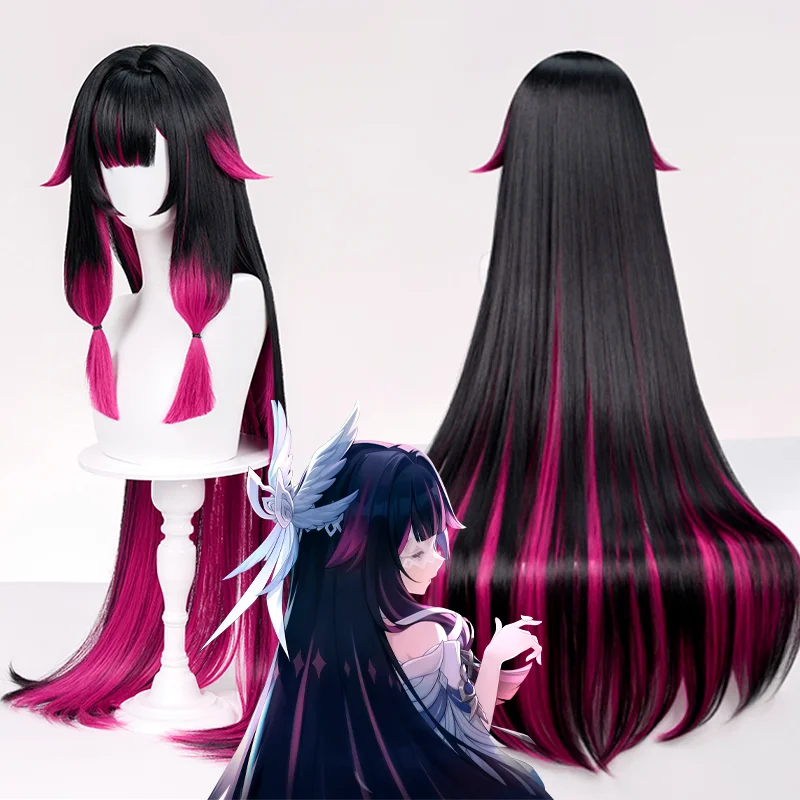 

Genshin Impact Columbina Косплей Парик Опора Головные уборы Moon Maiden Длинные волосы Kollombina Головные уборы для Хэллоуина Взрослые Женщины Мужчины