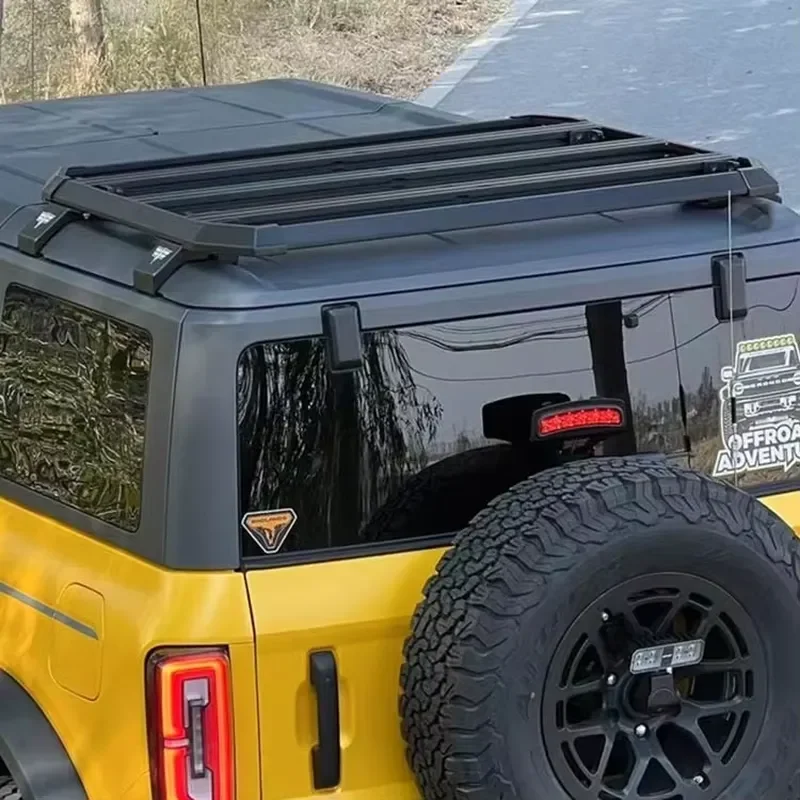 Small for Bronco Car Roof Rack Cargo Carrier Luggage Holder for Vehicle Top Mount Cross Bar Storage Compact Design