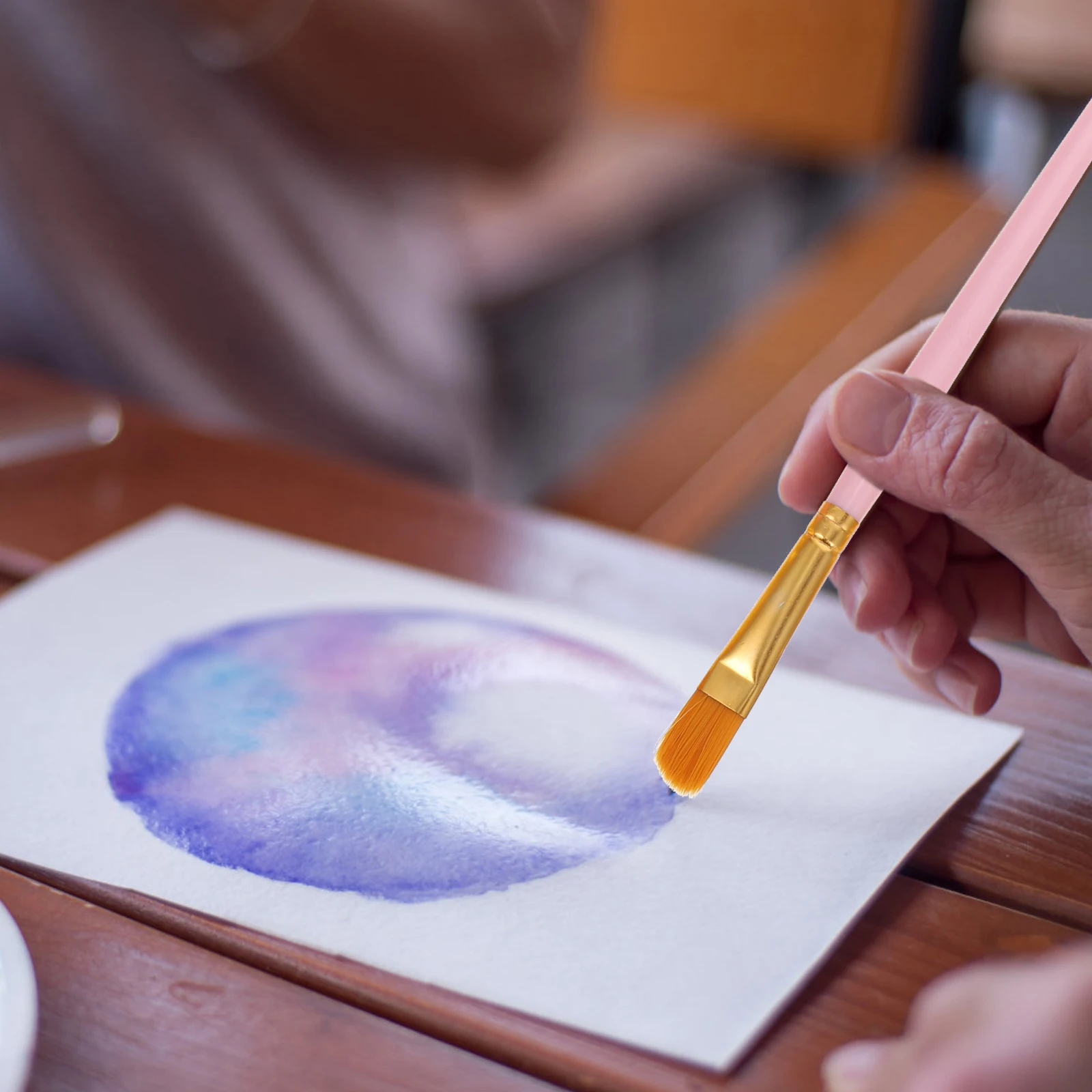 

20 Pcs Drawing Watercolor Brush Kids Oil Painting Upholstered Accessory Multi-function Plastic Premium Art Students