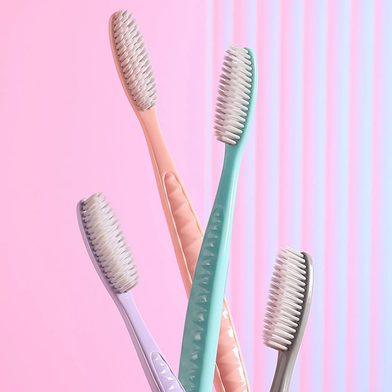 1PC Super Long Toothbrush Soft Fur Large Brush Head Adult Toothbrush Manual Toothbrush Firm Toothbrush