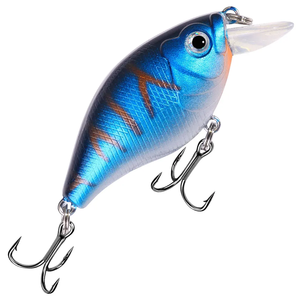 Señuelo Crankbait artificial duro para lucio con anzuelos triples - imagen 4