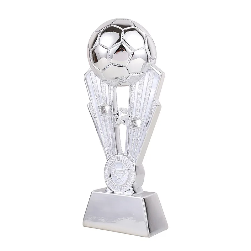 Football team competition resin trophy Electroplating Champions Cup