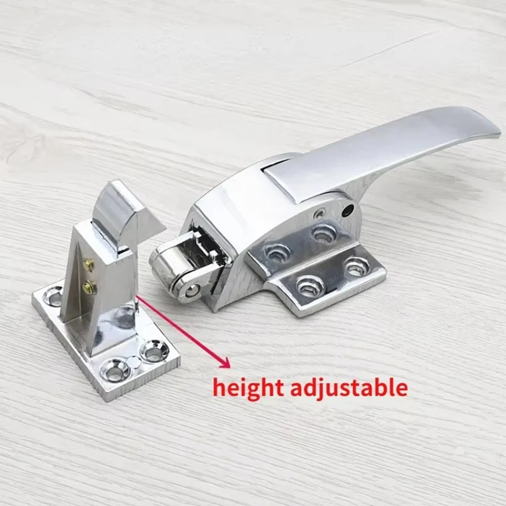 TCF-Handle Of The Zinc Alloy Freezer Door Lock Adjustable For Accessories Of Refrigerated Electric Furnace Doors